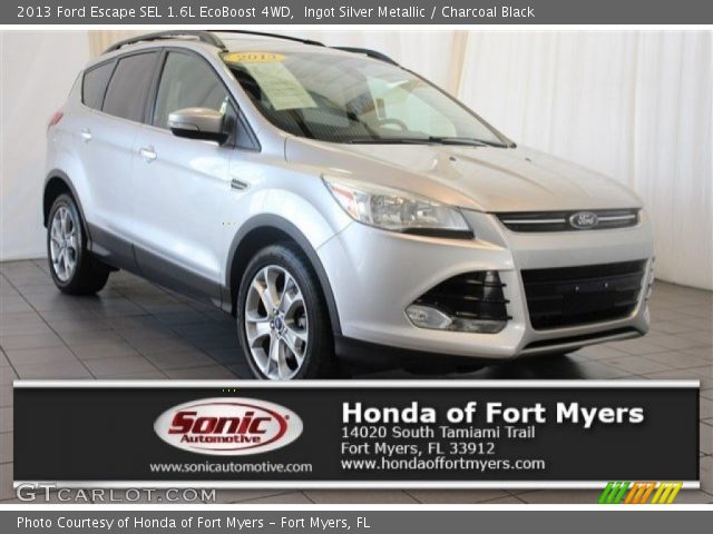 2013 Ford Escape SEL 1.6L EcoBoost 4WD in Ingot Silver Metallic