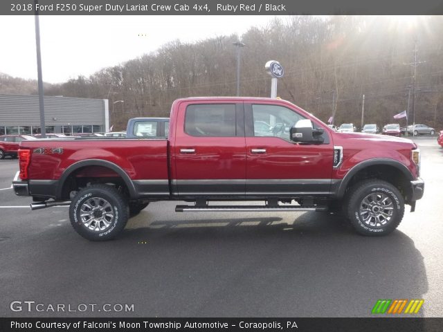 2018 Ford F250 Super Duty Lariat Crew Cab 4x4 in Ruby Red