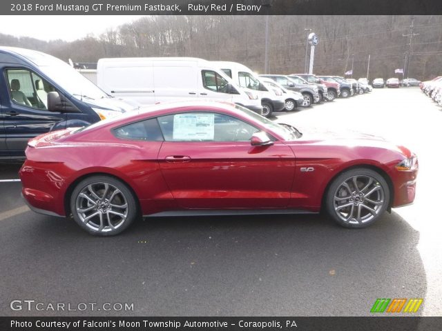 2018 Ford Mustang GT Premium Fastback in Ruby Red