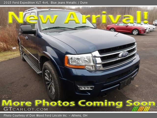 2015 Ford Expedition XLT 4x4 in Blue Jeans Metallic