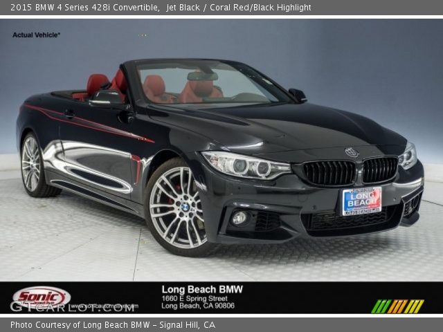 2015 BMW 4 Series 428i Convertible in Jet Black