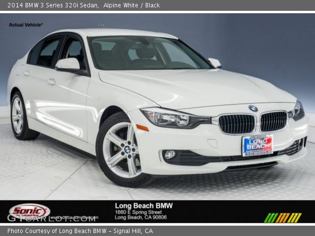 2014 BMW 3 Series 320i Sedan in Alpine White