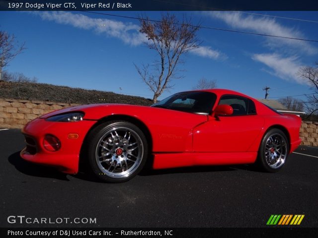 1997 Dodge Viper GTS in Viper Red