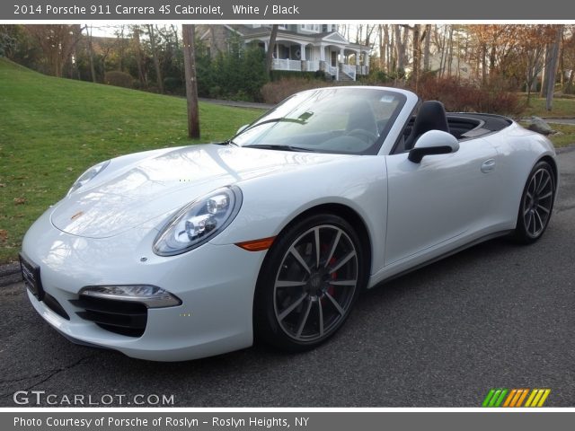 2014 Porsche 911 Carrera 4S Cabriolet in White