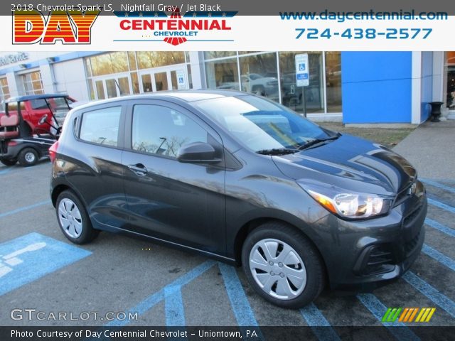 2018 Chevrolet Spark LS in Nightfall Gray