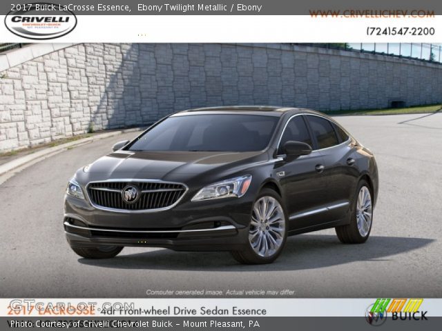 2017 Buick LaCrosse Essence in Ebony Twilight Metallic