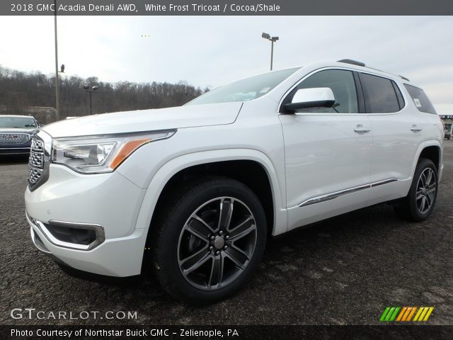 2018 GMC Acadia Denali AWD in White Frost Tricoat