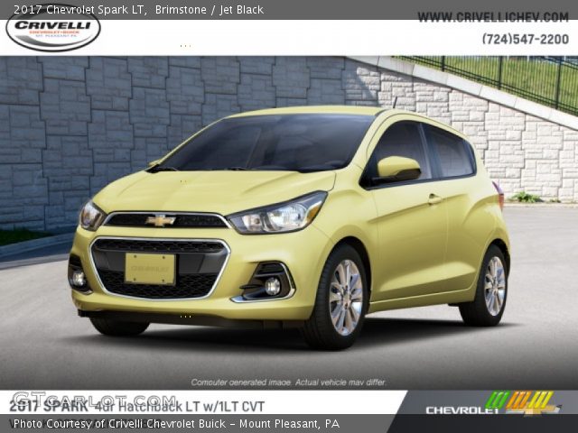 2017 Chevrolet Spark LT in Brimstone