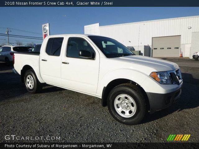 2018 Nissan Frontier S Crew Cab 4x4 in Glacier White
