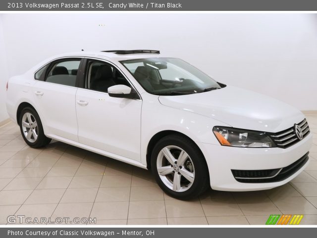 2013 Volkswagen Passat 2.5L SE in Candy White