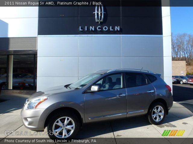 2011 Nissan Rogue SV AWD in Platinum Graphite
