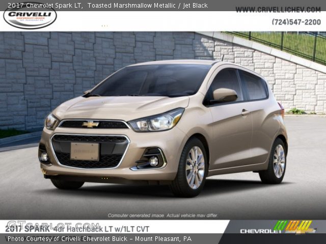 2017 Chevrolet Spark LT in Toasted Marshmallow Metallic