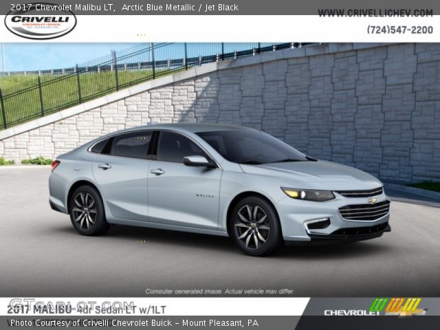 2017 Chevrolet Malibu LT in Arctic Blue Metallic