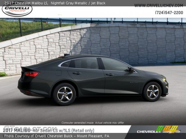 2017 Chevrolet Malibu LS in Nightfall Gray Metallic