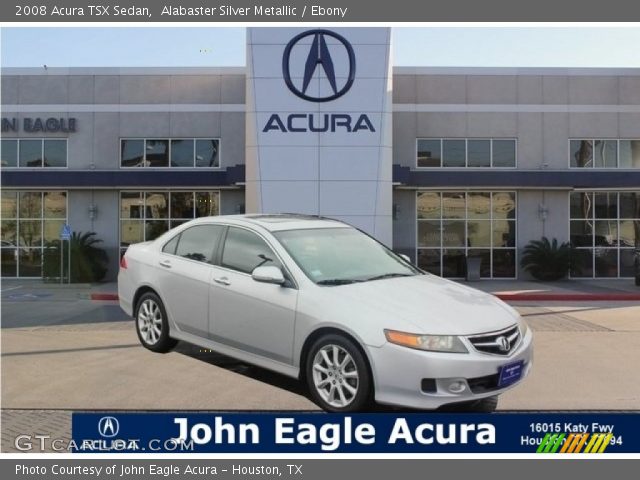 2008 Acura TSX Sedan in Alabaster Silver Metallic