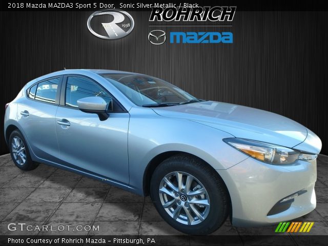 2018 Mazda MAZDA3 Sport 5 Door in Sonic Silver Metallic