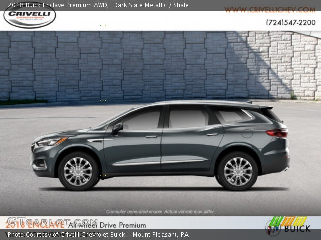 2018 Buick Enclave Premium AWD in Dark Slate Metallic