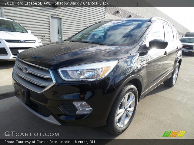 2018 Ford Escape SE 4WD in Shadow Black