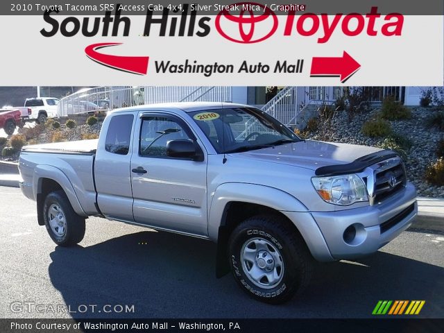 2010 Toyota Tacoma SR5 Access Cab 4x4 in Silver Streak Mica
