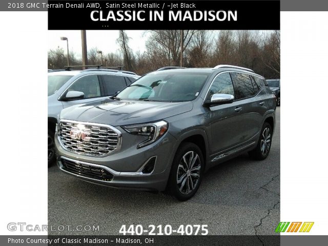 2018 GMC Terrain Denali AWD in Satin Steel Metallic