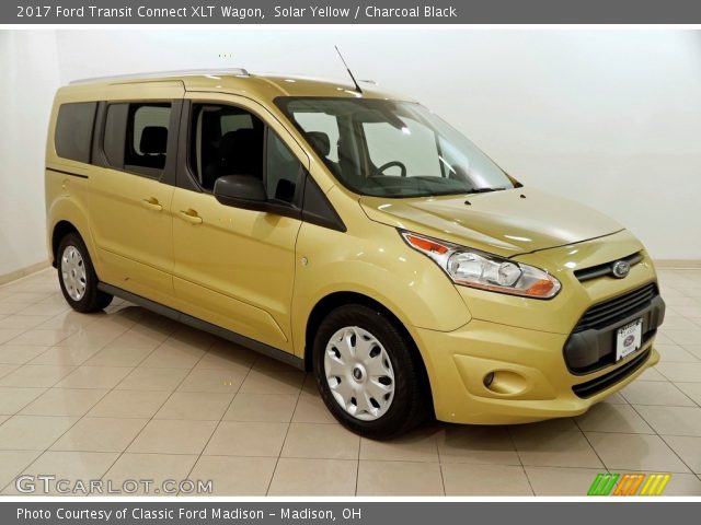 2017 Ford Transit Connect XLT Wagon in Solar Yellow