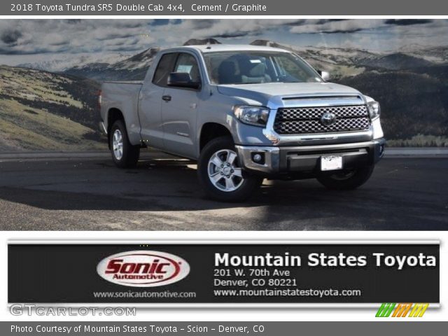 2018 Toyota Tundra SR5 Double Cab 4x4 in Cement