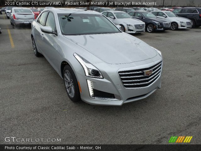 2018 Cadillac CTS Luxury AWD in Radiant Silver Metallic