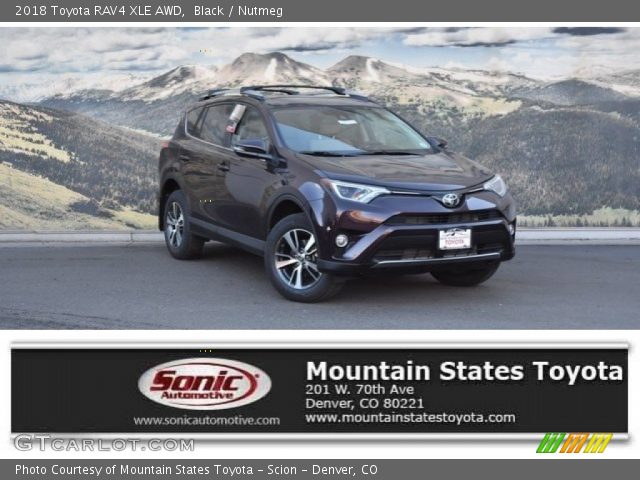 2018 Toyota RAV4 XLE AWD in Black