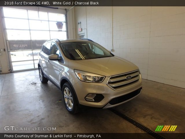 2018 Ford Escape SE 4WD in White Gold