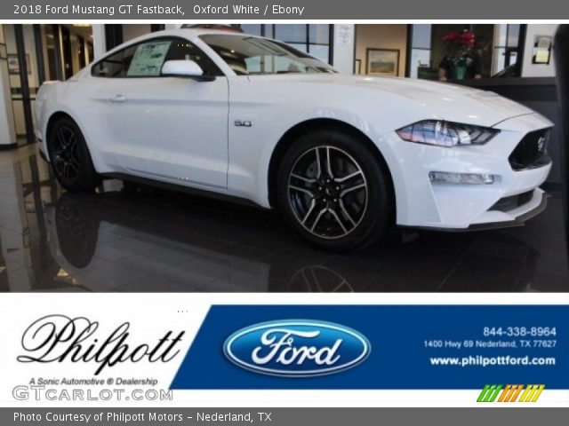 2018 Ford Mustang GT Fastback in Oxford White