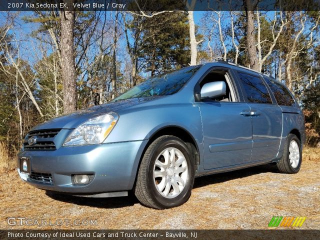 2007 Kia Sedona EX in Velvet Blue