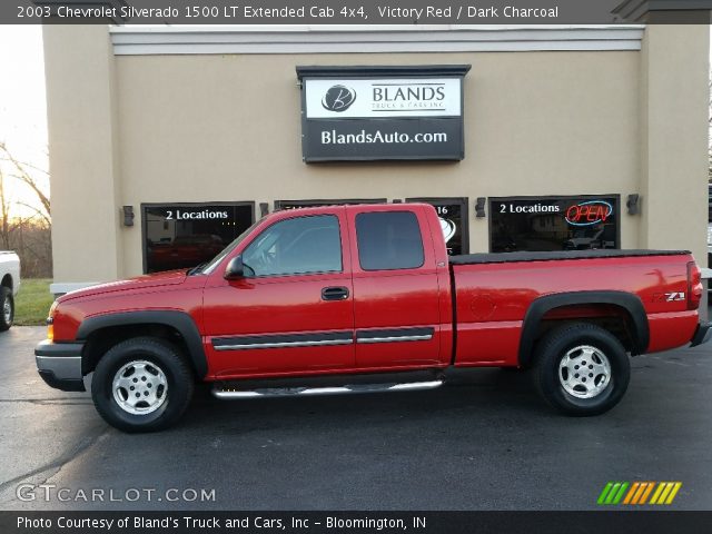 2003 Chevrolet Silverado 1500 LT Extended Cab 4x4 in Victory Red