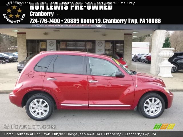 2010 Chrysler PT Cruiser Classic in Inferno Red Crystal Pearl