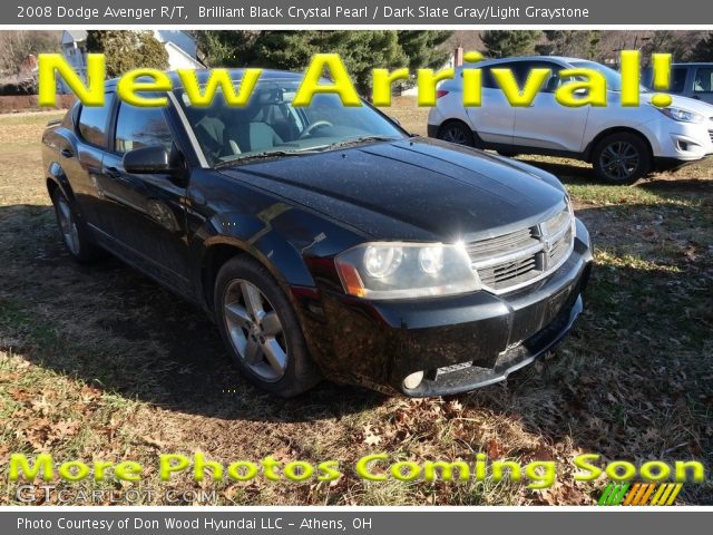2008 Dodge Avenger R/T in Brilliant Black Crystal Pearl