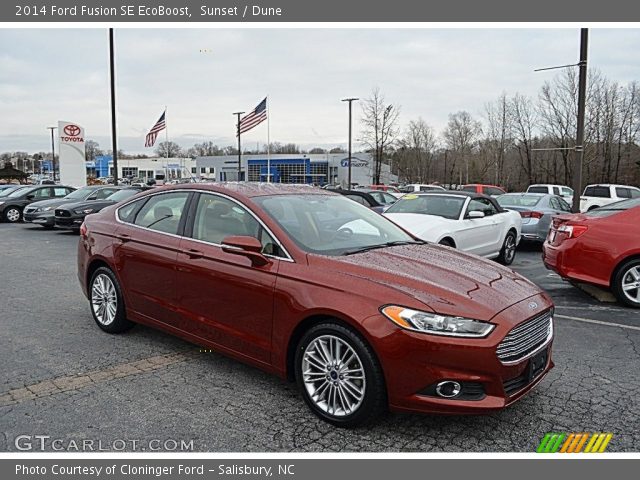 2014 Ford Fusion SE EcoBoost in Sunset