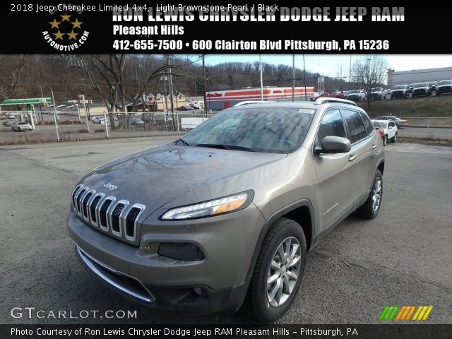 2018 Jeep Cherokee Limited 4x4 in Light Brownstone Pearl