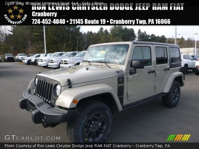 2018 Jeep Wrangler Unlimited Sport 4x4 in Gobi