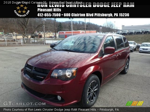 2018 Dodge Grand Caravan SE in Octane Red Pearl