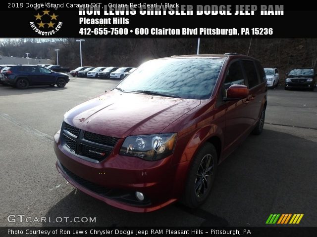 2018 Dodge Grand Caravan SXT in Octane Red Pearl