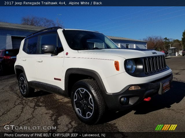 2017 Jeep Renegade Trailhawk 4x4 in Alpine White