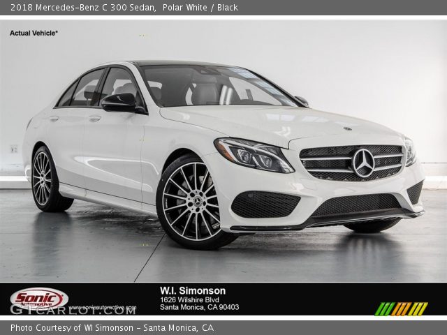 2018 Mercedes-Benz C 300 Sedan in Polar White