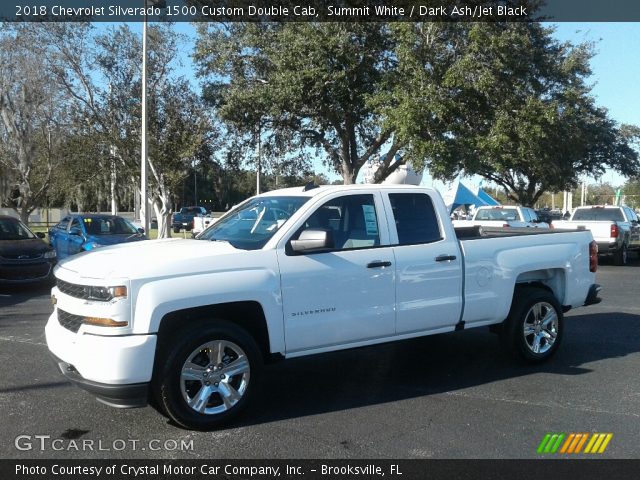 2018 Chevrolet Silverado 1500 Custom Double Cab in Summit White