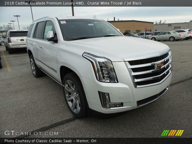 2018 Cadillac Escalade Premium Luxury 4WD in Crystal White Tricoat