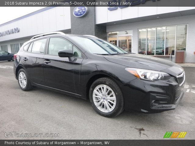 2018 Subaru Impreza 2.0i Premium 5-Door in Crystal Black Silica