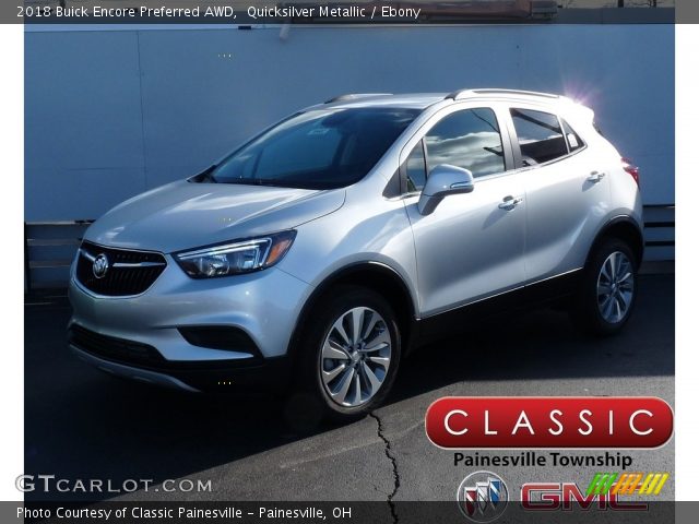 2018 Buick Encore Preferred AWD in Quicksilver Metallic