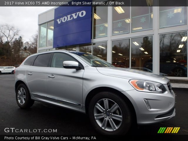 2017 Volvo XC60 T5 AWD Inscription in Bright Silver Metallic