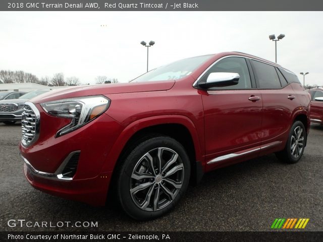 2018 GMC Terrain Denali AWD in Red Quartz Tintcoat