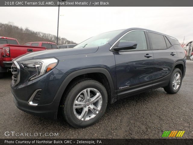 2018 GMC Terrain SLE AWD in Blue Steel Metallic
