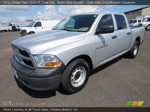 2011 Dodge Ram 1500 ST Crew Cab in Bright Silver Metallic