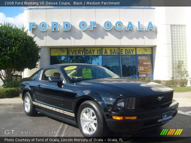 2008 Ford Mustang V6 Deluxe Coupe in Black